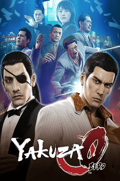 Yakuza 0 game cover